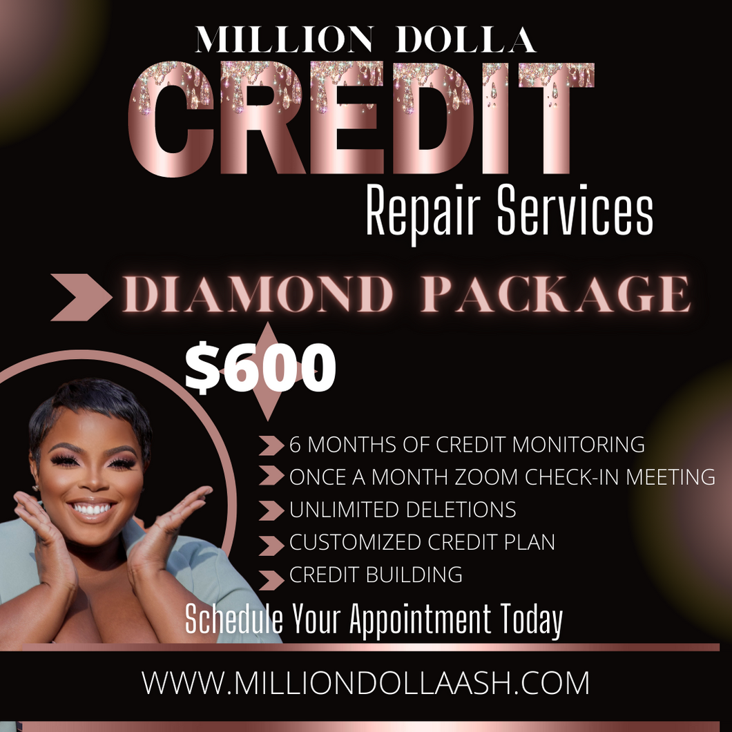Million Dollar Credit Diamond Package